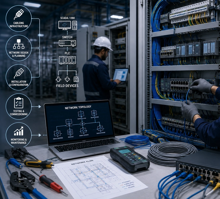 Communication network development